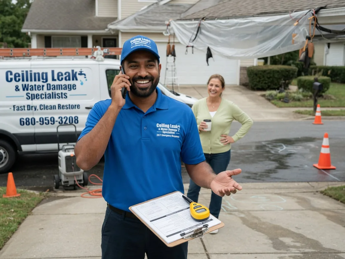 Ceiling Leak Cleanup Bolivia, NC FAQs