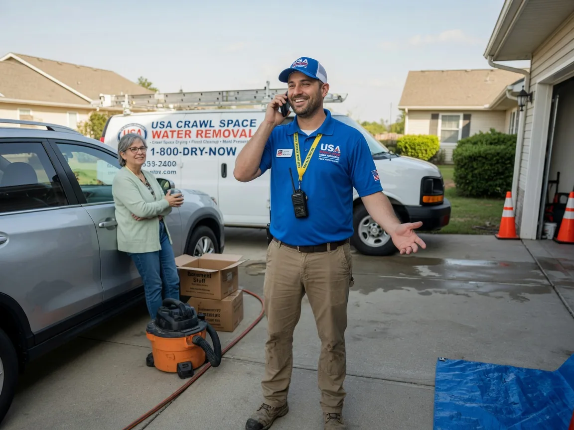 Crawl Space Water Removal Bolivia, NC FAQs